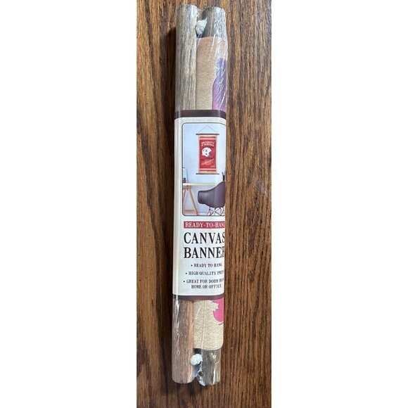 University Of Nebraska Cornhuskers Canvas Banner‎ With Cord 15 X 26” - Picture 1 of 3